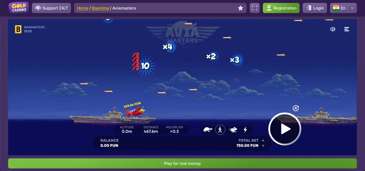Aviamasters casino online with real money bets