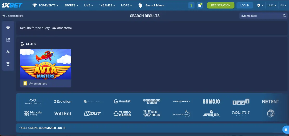 Deposit and withdrawal methods in 1xBet for Avia Masters
